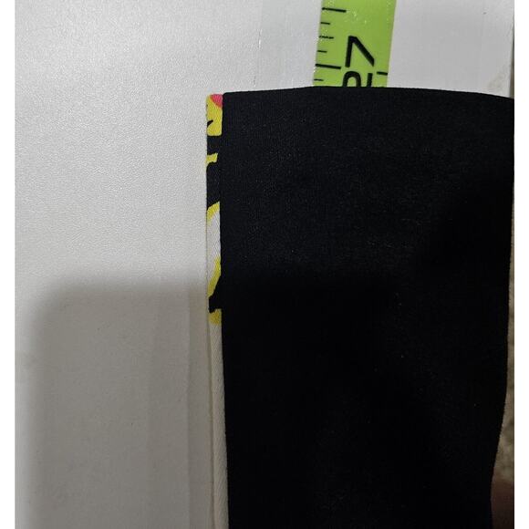 Yaly Couture Custom Tailored Top Medium Asymmetrical Floral Colorblock Artsy - Picture 7 of 10